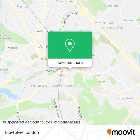 Elevtelviv map