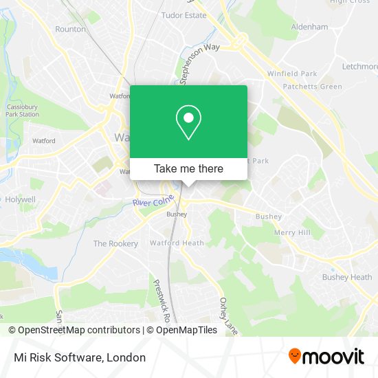 Mi Risk Software map