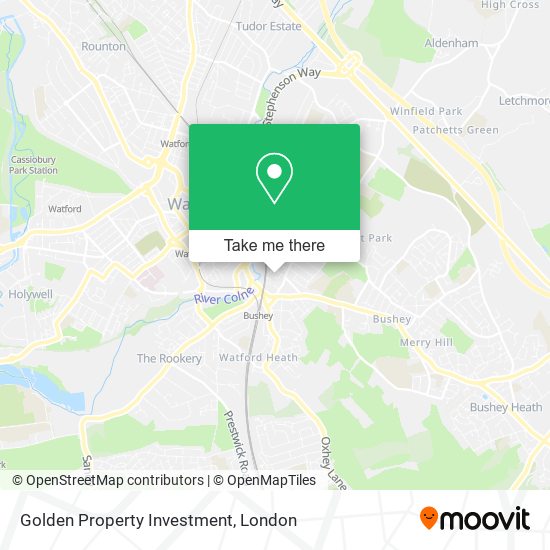 Golden Property Investment map