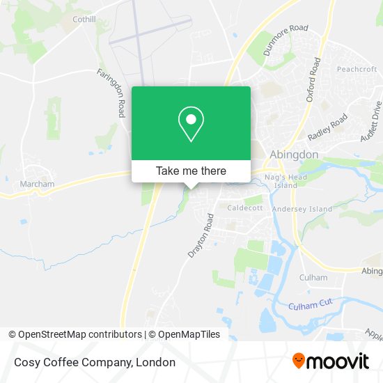 Cosy Coffee Company map
