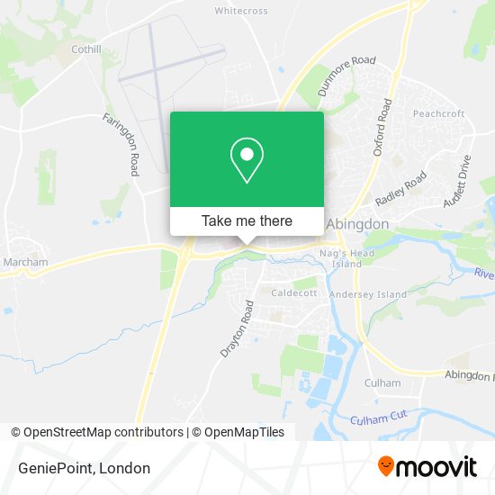 GeniePoint map