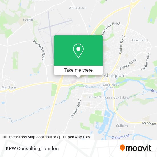 KRW Consulting map