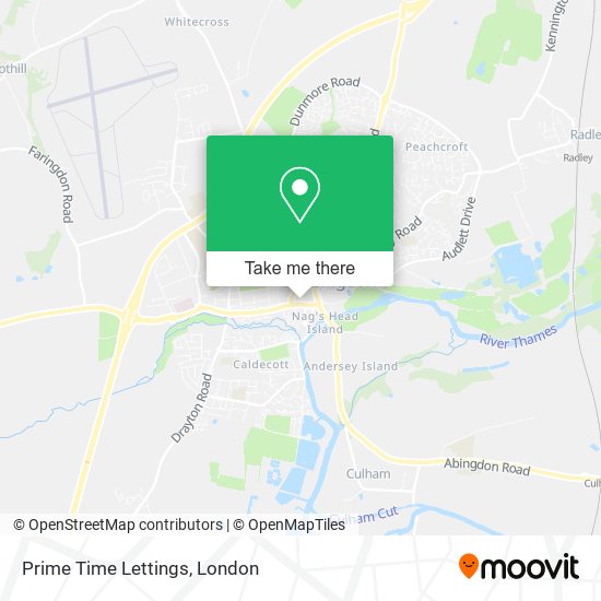 Prime Time Lettings map
