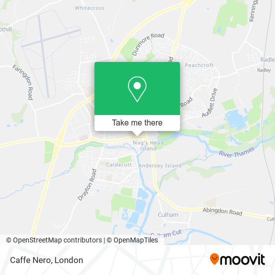 Caffe Nero map