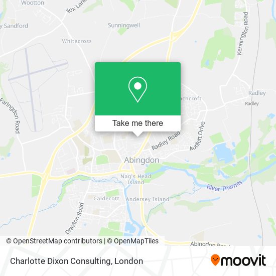 Charlotte Dixon Consulting map