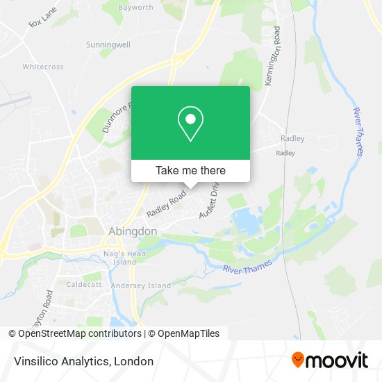 Vinsilico Analytics map