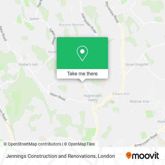 Jennings Construction and Renovations map