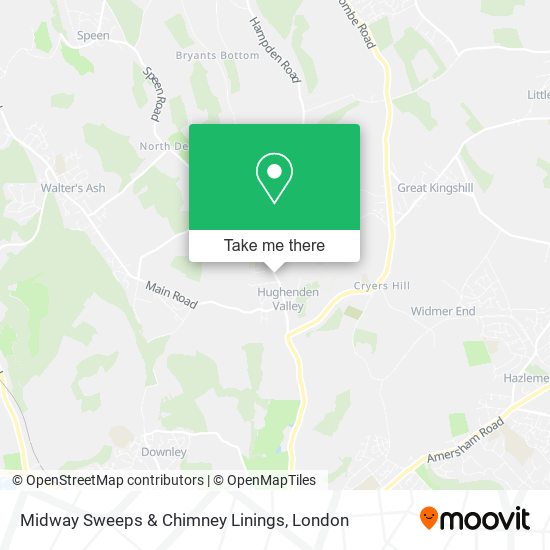 Midway Sweeps & Chimney Linings map
