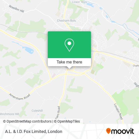 A.L. & I.D. Fox Limited map