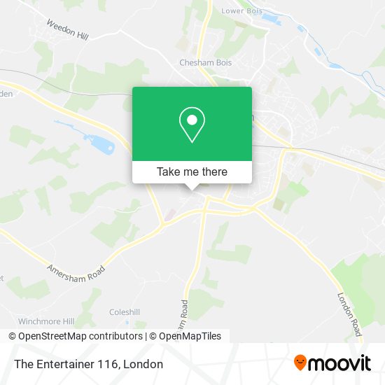 The Entertainer 116 map