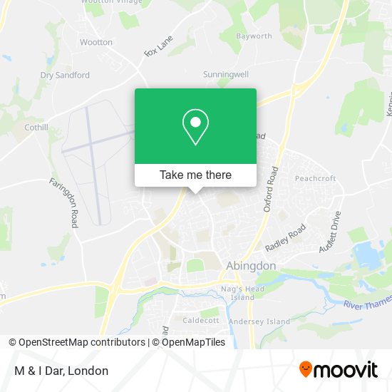 M & I Dar map