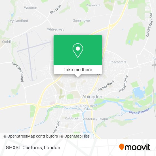 GHXST Customs map