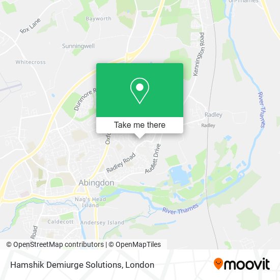 Hamshik Demiurge Solutions map