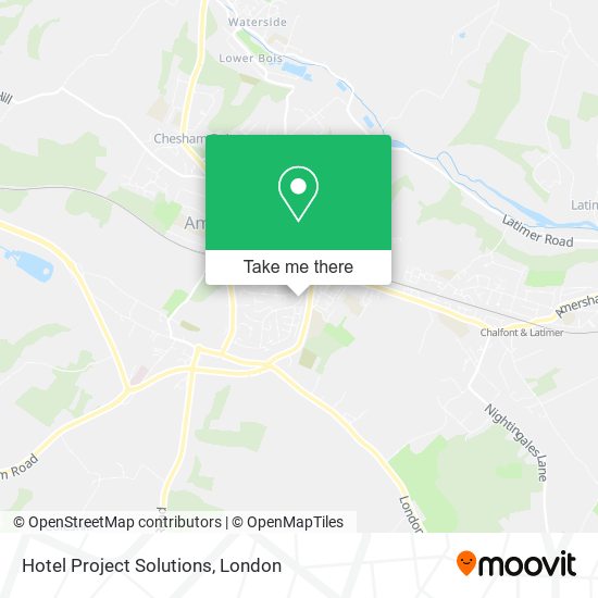 Hotel Project Solutions map