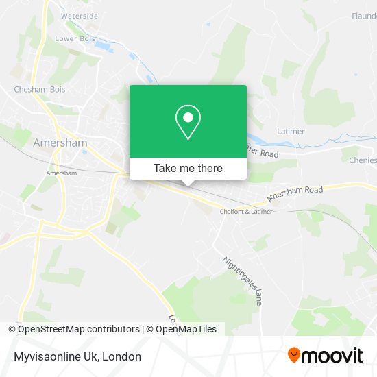 Myvisaonline Uk map