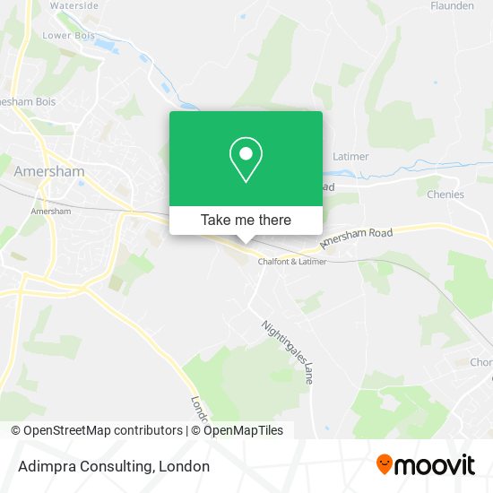 Adimpra Consulting map