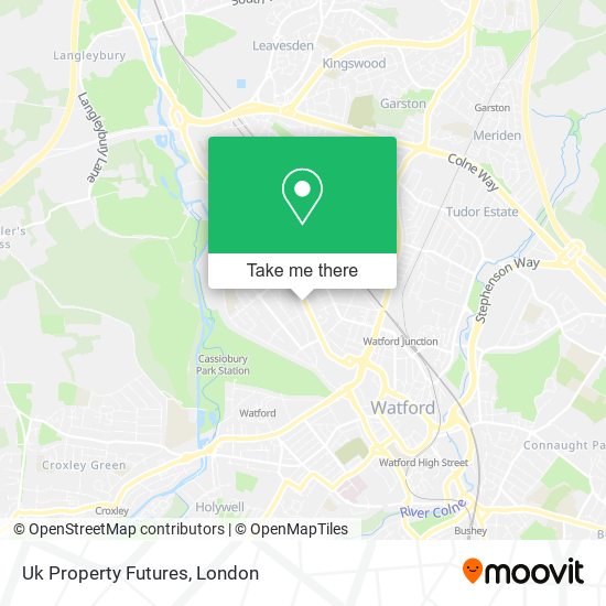 Uk Property Futures map