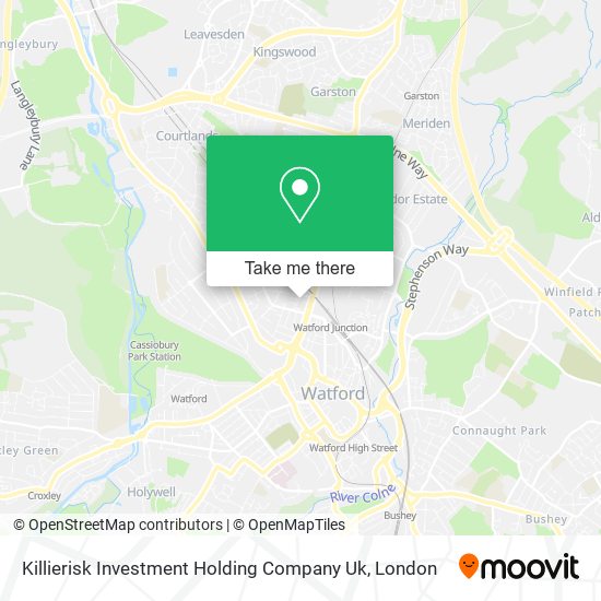 Killierisk Investment Holding Company Uk map