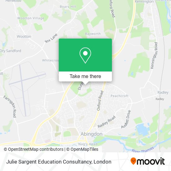 Julie Sargent Education Consultancy map