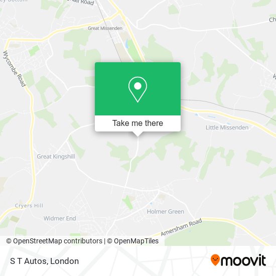 S T Autos map