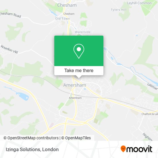 Izinga Solutions map
