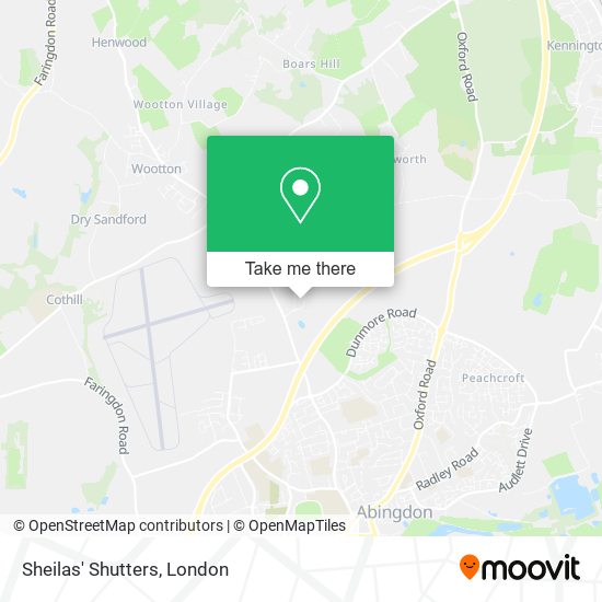 Sheilas' Shutters map