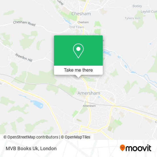MVB Books Uk map
