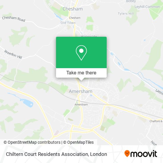 Chiltern Court Residents Association map