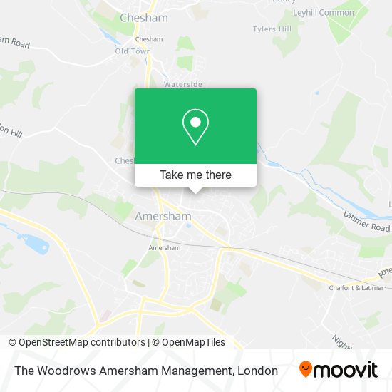 The Woodrows Amersham Management map