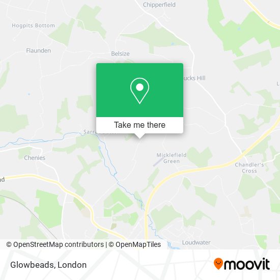 Glowbeads map