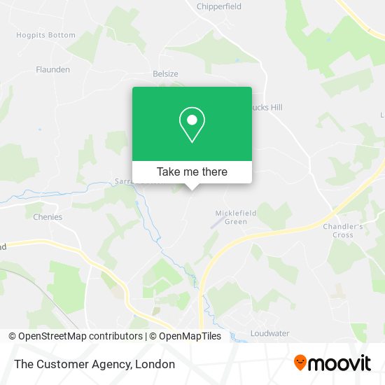 The Customer Agency map