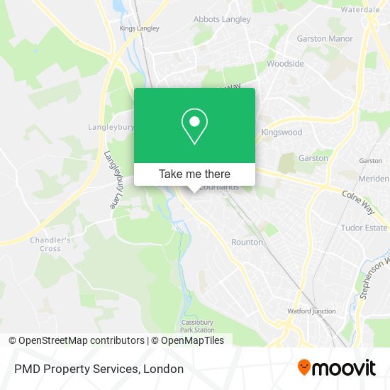 PMD Property Services map