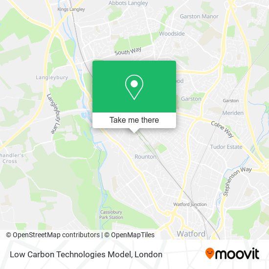 Low Carbon Technologies Model map