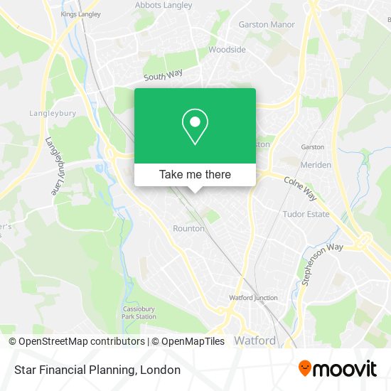 Star Financial Planning map