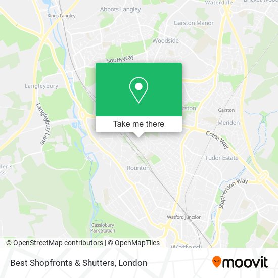 Best Shopfronts & Shutters map