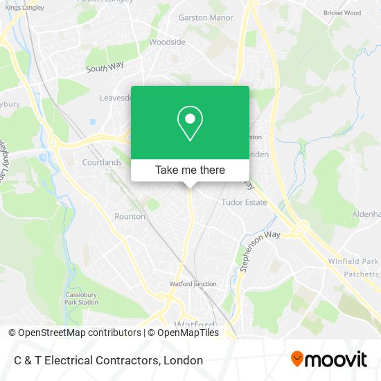 C & T Electrical Contractors map