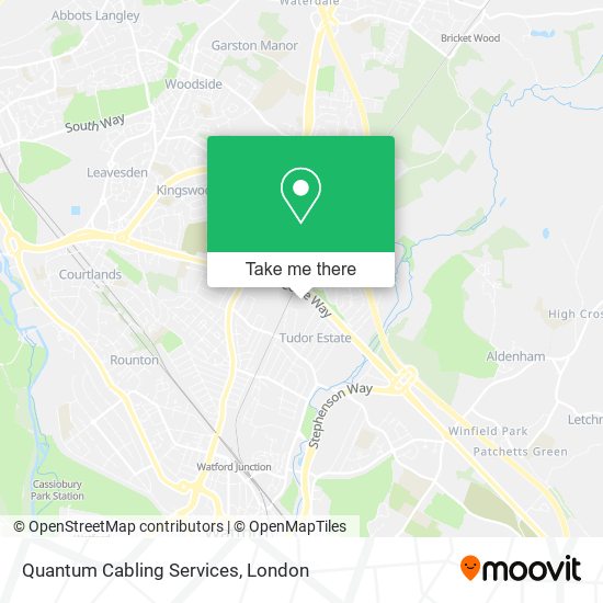 Quantum Cabling Services map