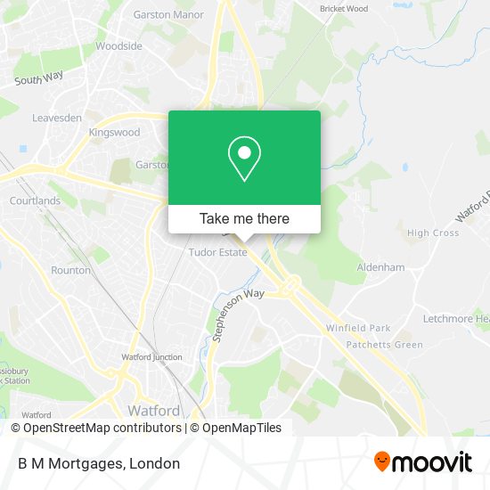 B M Mortgages map