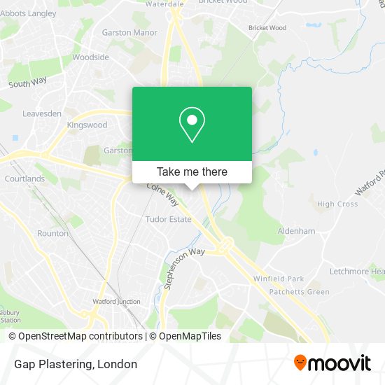 Gap Plastering map