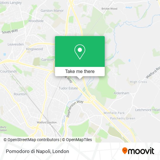 Pomodoro di Napoli map