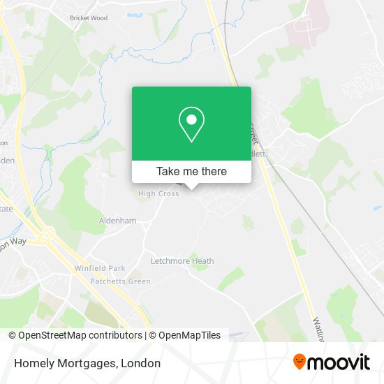 Homely Mortgages map