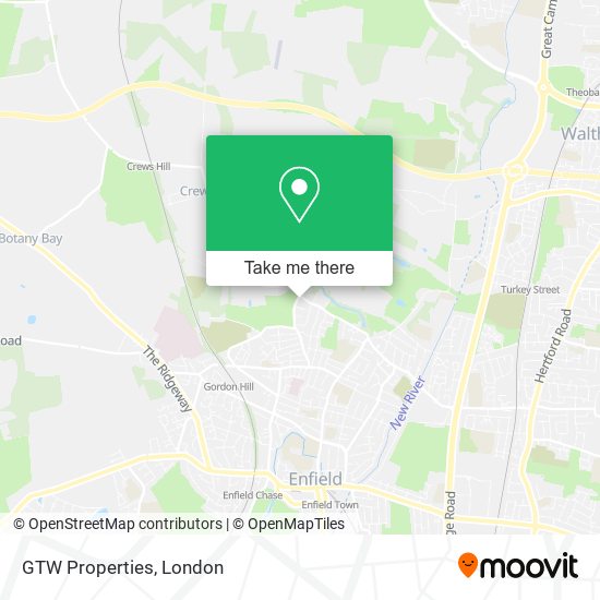 GTW Properties map