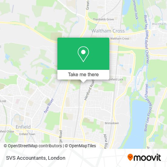 SVS Accountants map