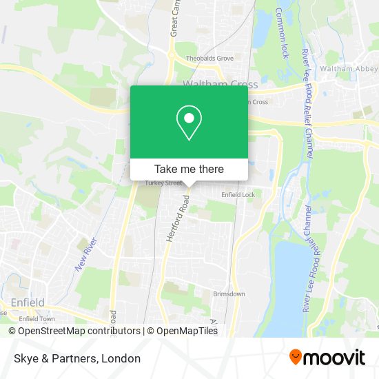 Skye & Partners map
