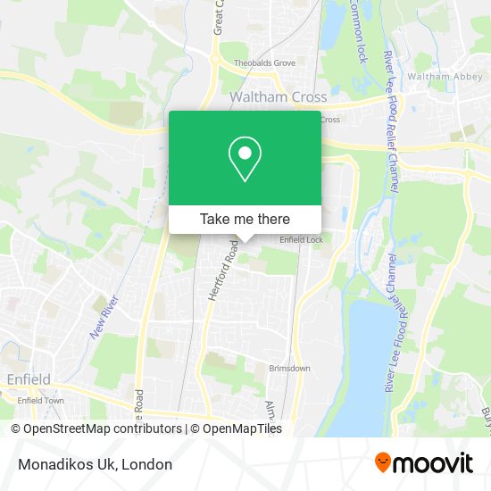 Monadikos Uk map