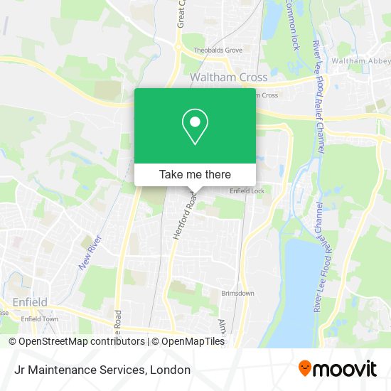 Jr Maintenance Services map