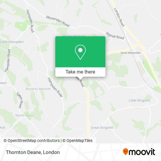 Thornton Deane map