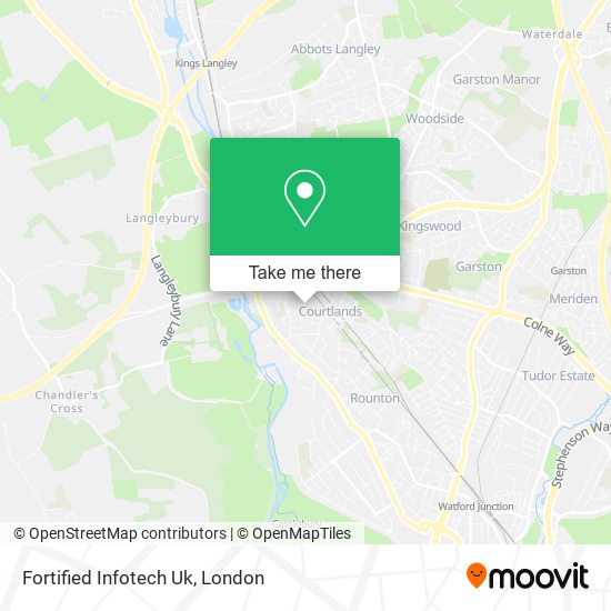 Fortified Infotech Uk map