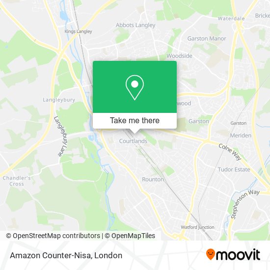 Amazon Counter-Nisa map