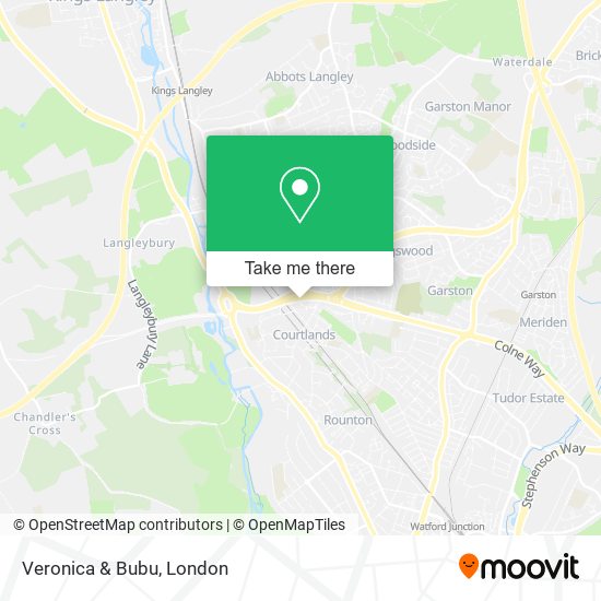 Veronica & Bubu map